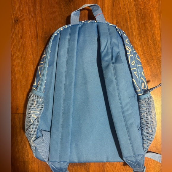 Cat & Jack Kids’ 16” Double Front Pocket Backpack - Blue Heart - Picture 6 of 6